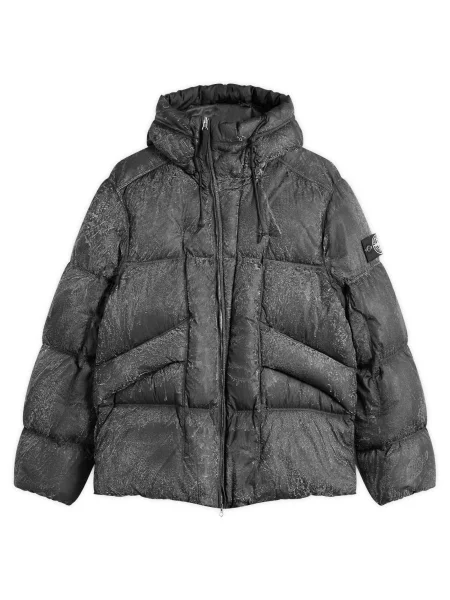 Kurtka puchowa Stone Island czarna