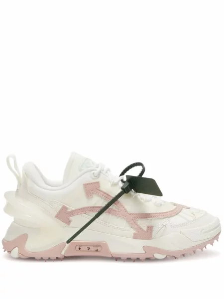 Sneakerși Off-white chunky alb