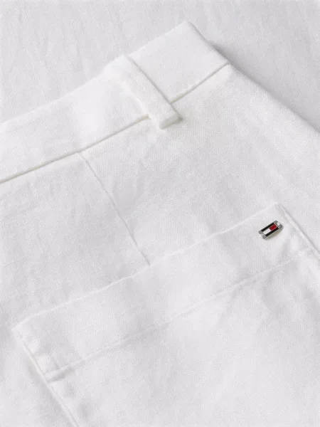 Pantaloni Tommy Hilfiger alb