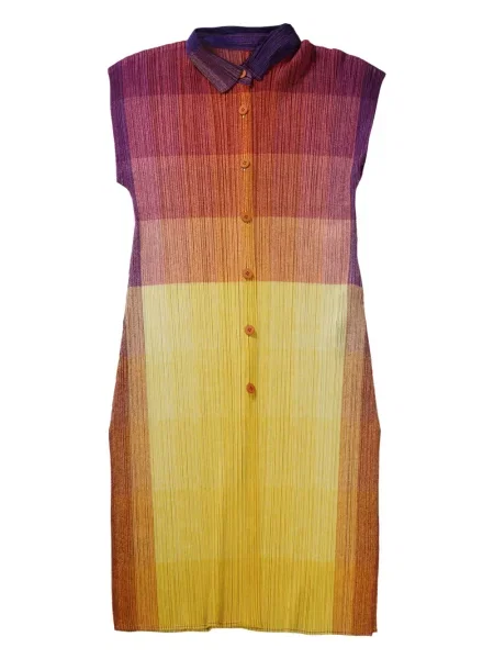 Cămașă Pleats Please Issey Miyake galben