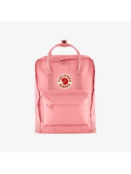 Рюкзак Fjallraven Kanken великий з аплікацією рожевий