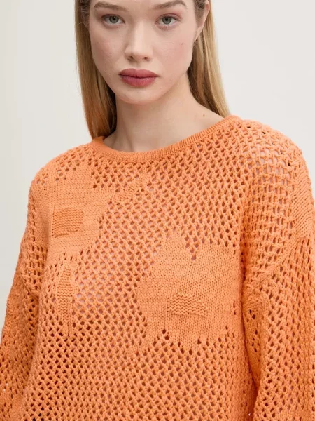 Desigual Pulover s primesjo lanu BRUMA oranžna