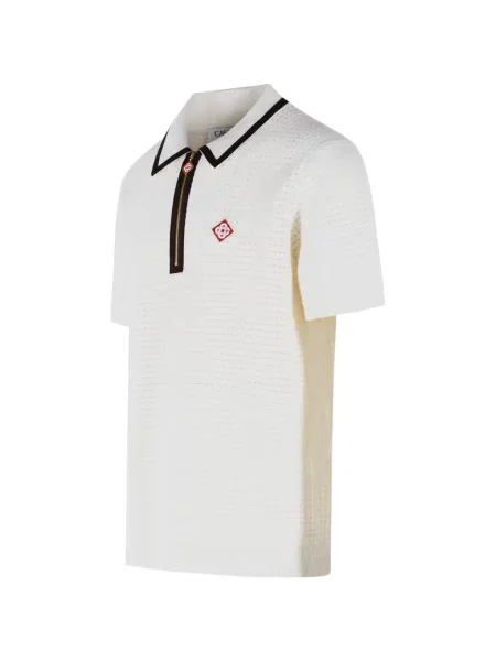 Tricou polo Casablanca de lână