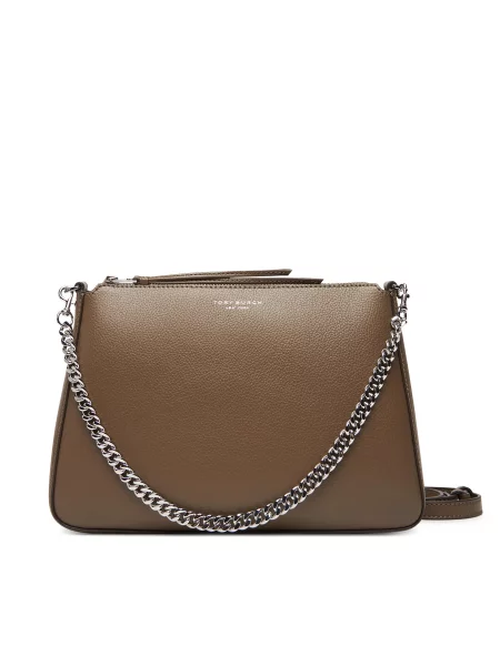 Ročna torba Tory Burch Perry rjava