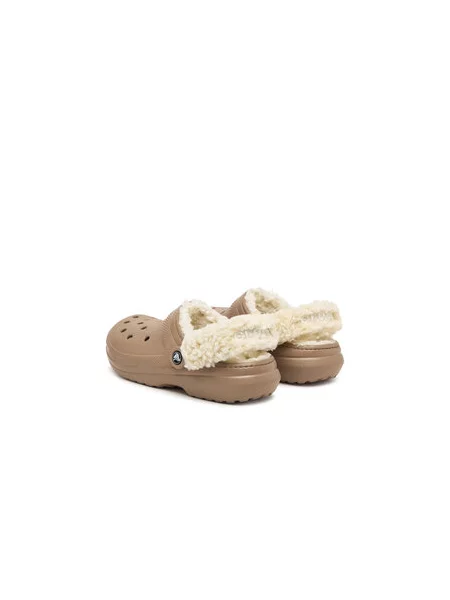 Crocs Pantofle Classic světle / brokátová béžová