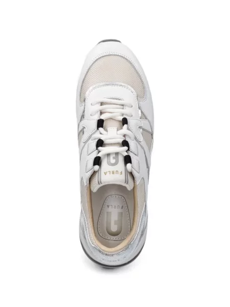 Sneakerși Furla retro alb