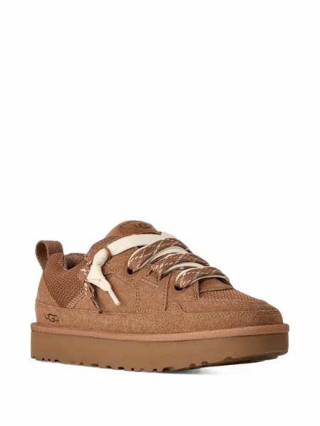 Sneakerși Ugg din piele de căprioară maro