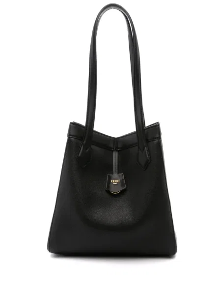Geantă Fendi din piele negru