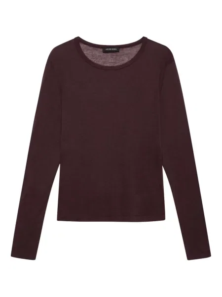 Tricou Anine Bing lung maro