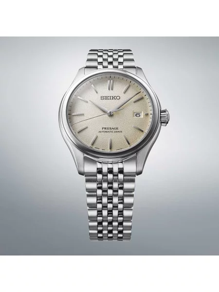 Zegarek Seiko klasyczny biały
