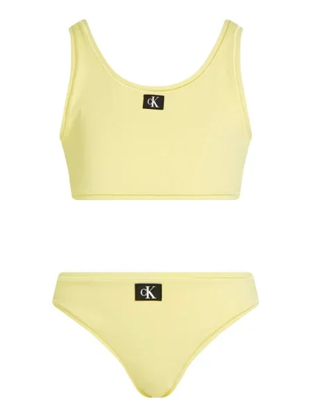 Calvin Klein Swimwear Μαγιό κίτρινο