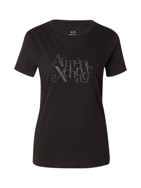 Tričko Armani Exchange čierna