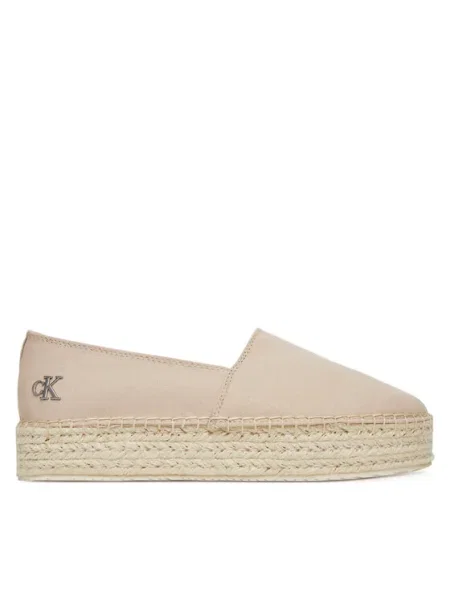 Calvin Klein Jeans Espadrilles Flatform Esdparille Mg/Hdw rózsaszín