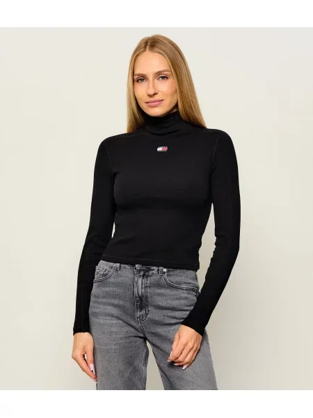 Szvetter Tommy Jeans fekete