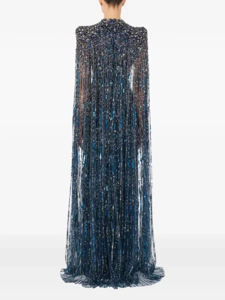 Rochie maxi Jenny Packham albastru