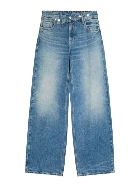 Bershka Jeans denim albastru