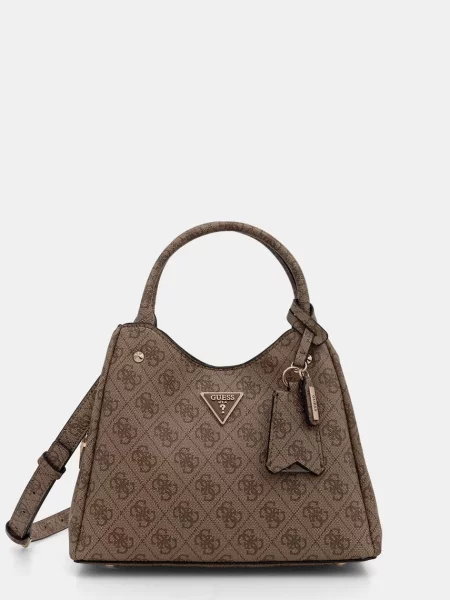 Guess geantă crossbody pentru femei MERIDIAN alb