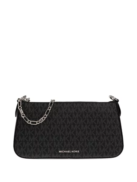 Sneakerși Michael Michael Kors cu imagine cu șireturi din dantelă negru