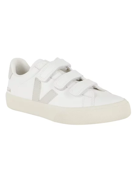 Sneakersy Veja skórzane białe
