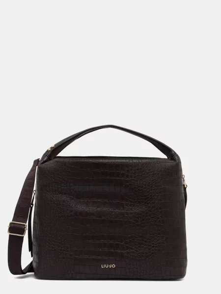 Geantă shopper Liu Jo din piele maro