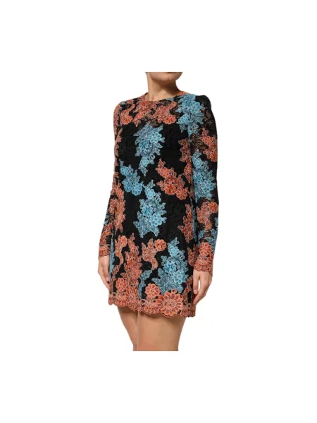 Sukienka mini Dolce And Gabbana w kwiatki