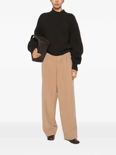 Pantaloni White Sand alb