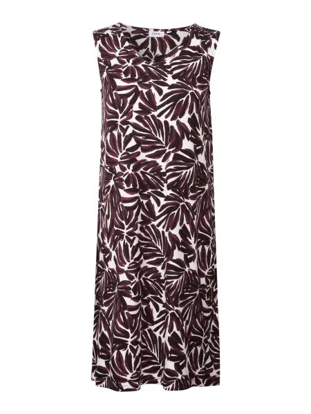 CECIL Rochie de vară mov mură / negru alb