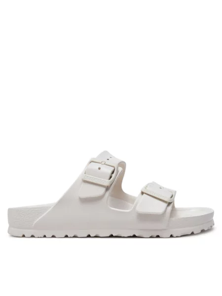 BIRKENSTOCK Šlepetės Arizona vilnos balta