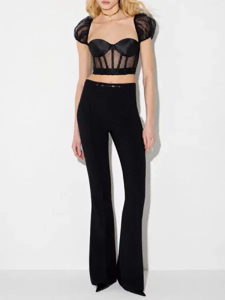 Брюки Elisabetta Franchi черные