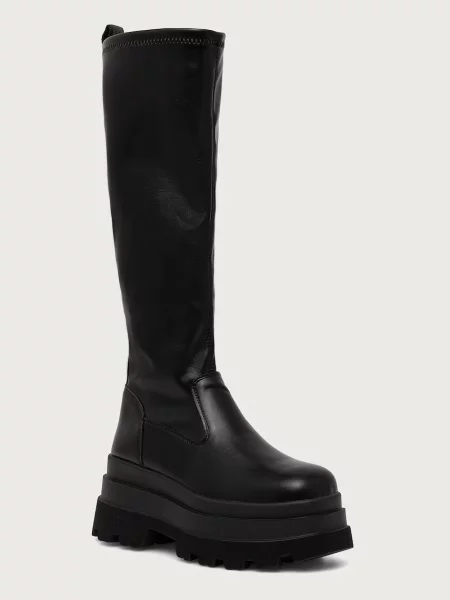 Buffalo cizme pentru femei Jupiter Stretch Hi negru
