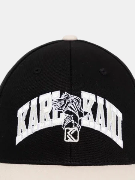 Кепка Karl Kani с принтом черная