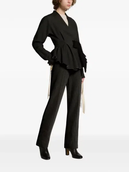 Pantaloni Alberta Ferretti negru