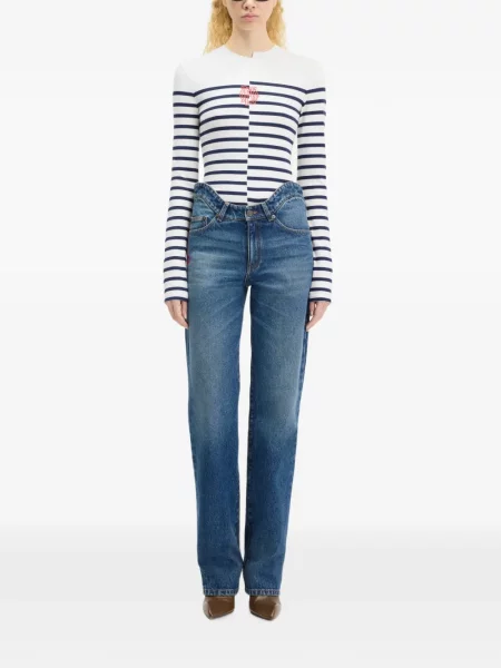 Top Jean Paul Gaultier biela