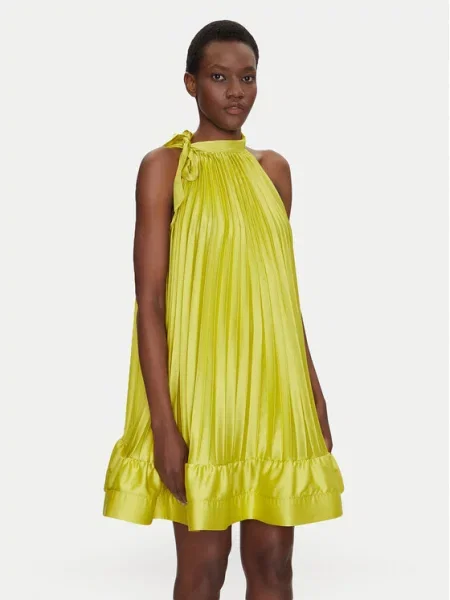 Cocktail obleka Dixie zelena