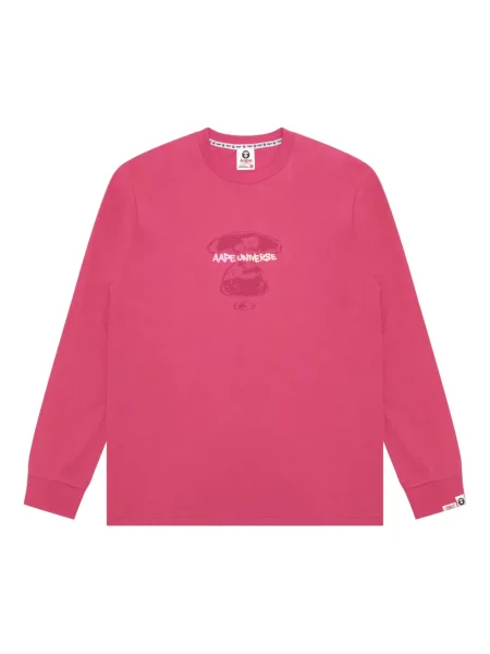 Tricou Aape By A Bathing Ape lung roz