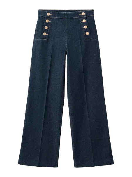 MANGO Jeans închis albastru