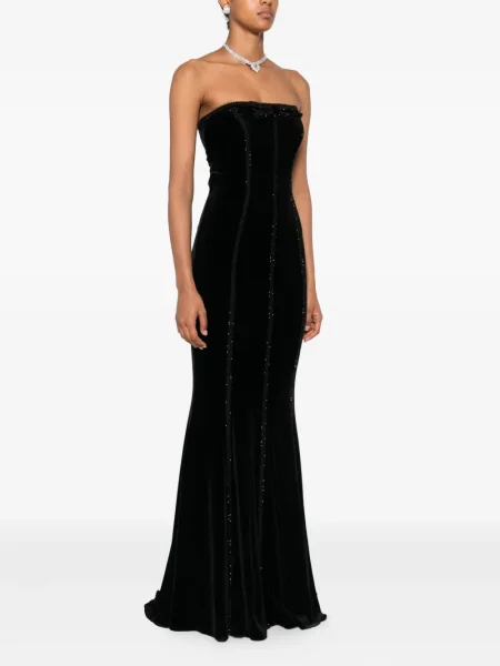 Rochie maxi Nissa de costum negru
