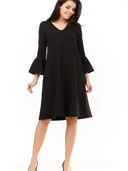 Rochie midi Awama negru