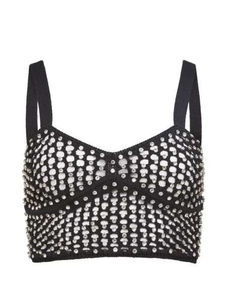 Top Fleur Du Mal negru