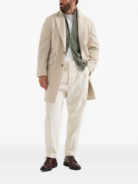 Cardigan Brunello Cucinelli din cașmir verde