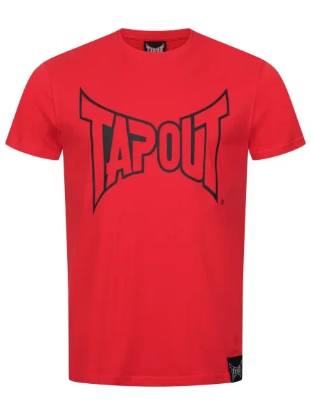 Tapout Tricou roșu negru