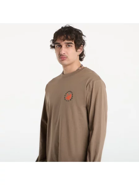 Тениска Horsefeathers Altitude Ls T-Shirt Fossil L
