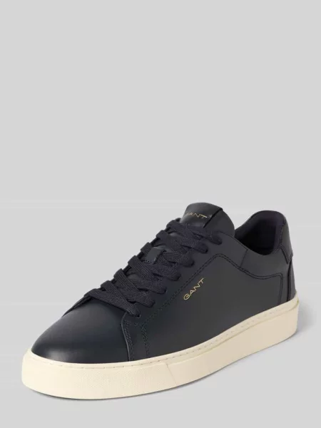 Sneakersy z prawdziwej skóry model Julien' Gant granatowe