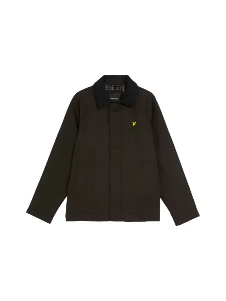 Kurtka Lyle & Scott w kratę myśliwska czarna