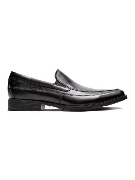 Półbuty Clarks skórzane czarne