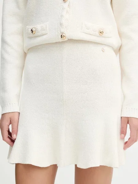 Silvian Heach fustă BELONIA bej