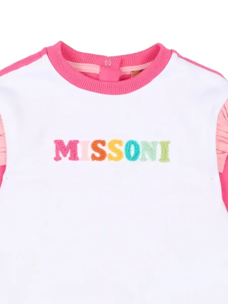 Bluza dziecięca Missoni różowa