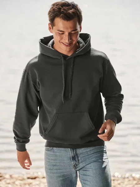 Pulover Fruit Of The Loom s kapuco siva