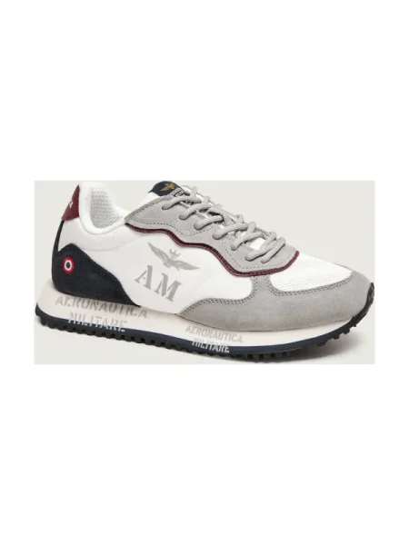 Aeronautica Militare Sneakers tornacipő | hasított bőr fehér