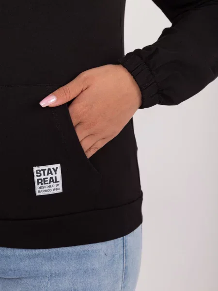 Hanorac Fashionhunters negru
